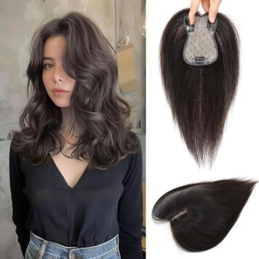 Imagem de Toppers OLLAVO 360 3D Bangs Clip Real Human Hair Women