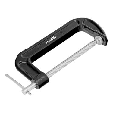 Imagem de SPARTA Grampo Tipo C 150 x 125 x 240 mm – Corpo Reforçado com Puxador em Fita e Parafuso de Fixação Segura