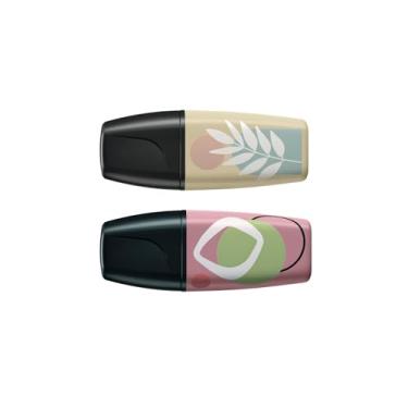 Imagem de Marca Texto - STABILO BOSS ORIGINAL Mini Nature Vibes – Blister com 2 unidades – Mud Green e Umber