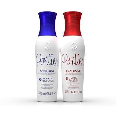 Imagem de Kit Portier Profissional (Shampoo + Máscara) (500ml)