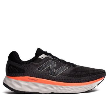 Imagem de Tênis Masculino New Balance Fresh Foam X Evoz V4 Preto/Coral, Preto, C