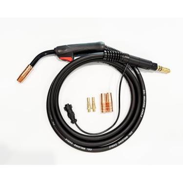 Imagem de Lincoln Magnum 100L Mig Gun Part K530-6 Tocha de pistola de solda MIG de substituição 150A 3 m K530-6 (APENAS ARMA MIG)