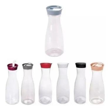 Imagem de 2X Garrafa Plástica Água Suco Geladeira 1,8L New York Plasút