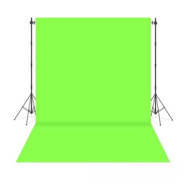 Imagem de Fundo Fotog ráfico Liso Infinito(Verde Neon,1,80x4,00)