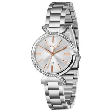 Imagem de Relógio Lince Feminino Ref: Lrmh258l33 S1sx Fashion Prateado