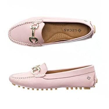 Imagem de MOCASSIM FEMININO CAMURÇA COURO FORRADO 15206LC ROSA BB Cor:Rosa;Tamanho:37;Genero:Feminino