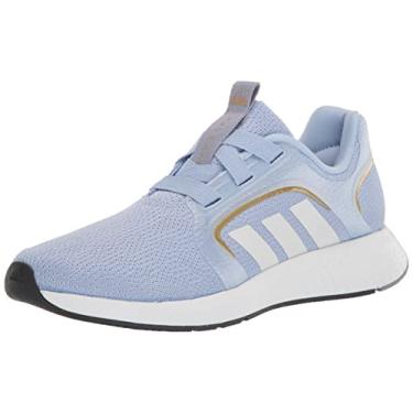 Imagem de adidas Tênis de corrida feminino Edge Lux 5, Blue Dawn/branco/violeta prateado, 39