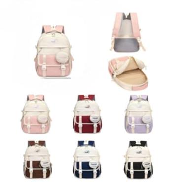 Imagem de Bolsa Feminina, Estilo Casual, ImpermeáVel E ConfortáVel(Cor Aleatória - Menor Preço)