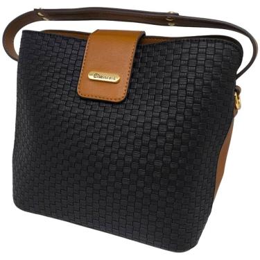 Imagem de Bolsa Feminina Encaixe Elegante Alça Removível Chenson