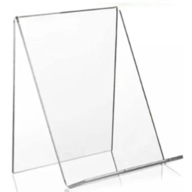 Imagem de Porta Livro 10x20cm Display Expositor Suporte 5 Peças