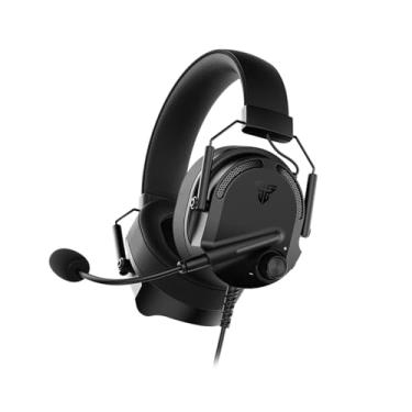 Imagem de Fone de Ouvido Headset Gamer Com Fio Fantech MH91 Preto - Drive Dinamico de 50mm - Plug de 3.5mm - Para PS5 - PC - Notebook - Xbox Series