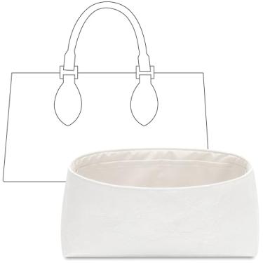 Imagem de FANJI Project Bolsa organizadora para bolsa LV Onthego East West, ajuste personalizado dentro da bolsa Craie, leve, resistente à água