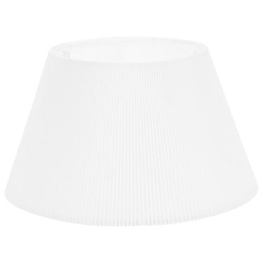 Imagem de Pleated Lamp Shade Cover for Pendant and Wall Lamps Decorative Fabric Lampshade with Soft Light Diffusion Easy to Install DIY Light Fixture Protector for Home Ornament