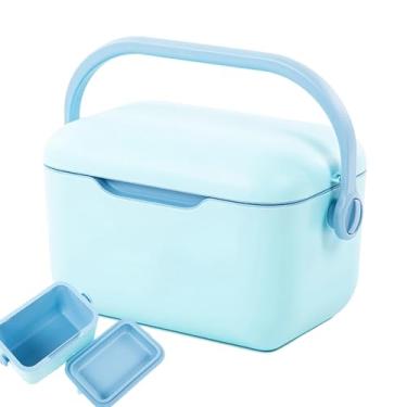 Imagem de Caixa de mantimento isolada, caixa térmica de viagem - Caixas de mercearia impermeáveis, recipientes térmicos, caixa de entrega,Pacote de piquenique à prova de vazamento refrigerador lancheira saco re