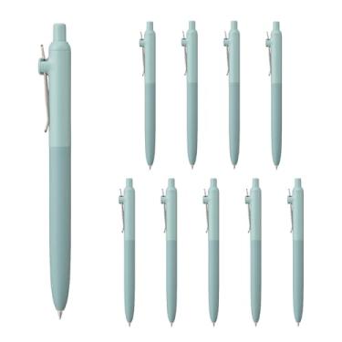 Imagem de Mitsubishi Pencil Uniball ZENTO Padrão 0,38 B Ripple Blue, Pacote com 10 UBNZSC38B.32 10P