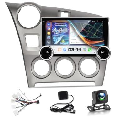 Imagem de [4+64G] Upgrade de rádio Android para Toyota Matrix 2009-2014: tela sensível ao toque IPS de 10,1 polegadas Carplay estéreo - modo de fundo, CarMate, Lenshood, BT5.4, 5G/WiFi, GPS, rádio FM/AM/RDS +