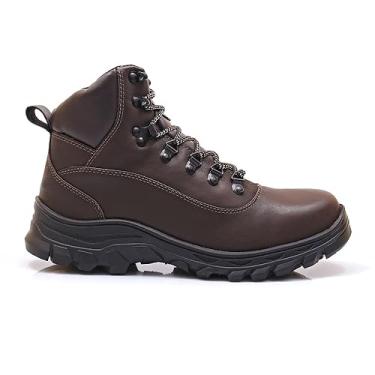 Imagem de Bota Coturno Masculino Adventure Trilha Casual 1422 (Marrom, 38, BR, Adulto, Numérico, 38)