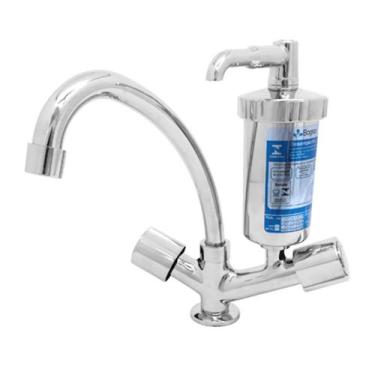 Imagem de Torneira Filtro E Bica Movel Com Copo Abs C40 Mesa - Bognar