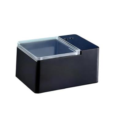 Imagem de IEUDNS Acessório para Dispensador Automático de Ração para Aquários Redondos de 5cm a 2cm de Espessura - Alimentador Automático de Peixes, 80 Ml