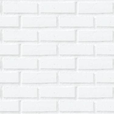 Imagem de Papel De Parede Autocolante Adesivo Tijolo Branco Tijolinho - Artetik 
