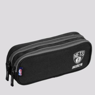 Imagem de Estojo NBA Brooklyn Nets Leggend Preto-Unissex