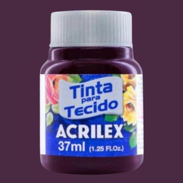 Imagem de Tinta Tecido Acrilex 37ml - Cores , BERINJELA - 996