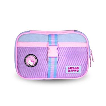 Imagem de Estojo Box Escolar Hello Kitty Jeans Meninos Juvenil
