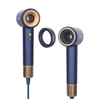 Imagem de Secador de Cabelo Iônico 4 Temperaturas Azul Silencioso da Coshare