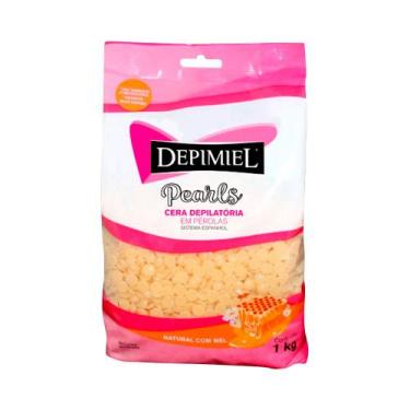 Imagem de Cera Depilatória Depimiel Granulada Mel 1Kg