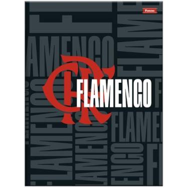 Imagem de Caderno Brochurão Universitário 200x275mm 80 Folhas Flamengo Capa A Foroni