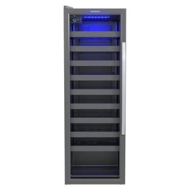 Imagem de ADEGA PIUBELLA 200 PARA 50 GARRAFAS GRAFITE PORTA INVERTIDA 127 V