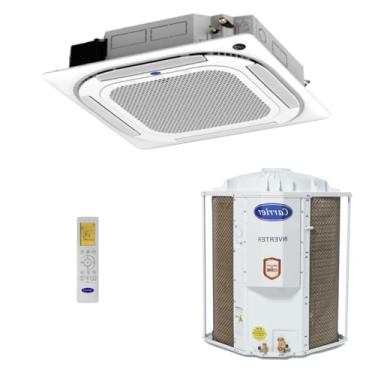 Imagem de Ar-Condicionado Split Cassete Inverter 4 Vias Carrier Connect 18.000 BTUs R-32 Só Frio 220V Monofásico