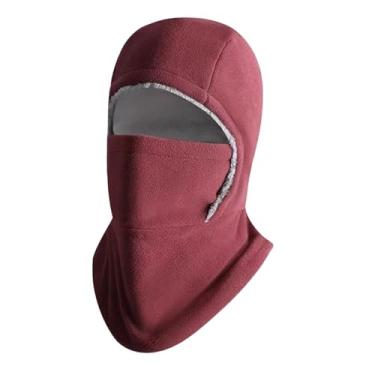 Imagem de Colaxi Balaclava, máscara facial completa para esqui, motociclismo, esportes ao ar livre, ciclismo, Vermelho