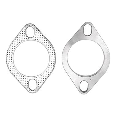 Imagem de RiToEasysports Kit de Conexão de Flange de Aço Inoxidável de 2,5 pol. para Cabeçotes Catback de Tubo de Escape, Junta de Flange Resistente a Altas Temperaturas Com Vedação Forte, Ajuste Universal