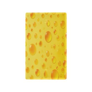 Imagem de Wassud Placa de cobertura para interruptor de luz, tampa decorativa de bolha, amarela, placa de parede para tomadas elétricas duplex 11 x 6 cm