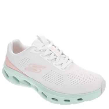 Imagem de Skechers Tênis feminino Go Walk Glide Step 2.0 Vanessa, Branco/menta, 37