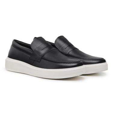 Imagem de Tênis Masculino Couro Slip On Sapatênis Casual Original 9400-Masculino