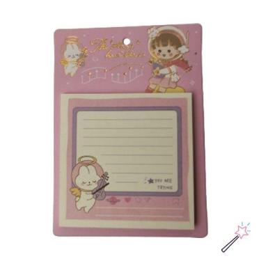 Imagem de Kit Bloco de Notas Autoadesivo Astronauta Cores:Rosa - Dafu