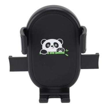 Imagem de RiToEasysports Suporte de Telefone para Bicicleta, Suporte de Telefone de Liberação Rápida Em Pvc Preto Panda Abs Com Montagem de Guiador para Scooter Elétrica