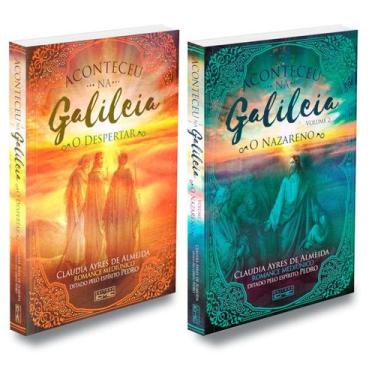 Imagem de Kit Aconteceu Na Galileia -Volume 1e 2-Romance Mediúnico - EME