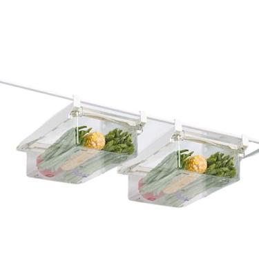 Imagem de Caixa De Armazenamento Tipo Gaveta De Multifuncional Frigorífico Frutas E Legumes Domésticos