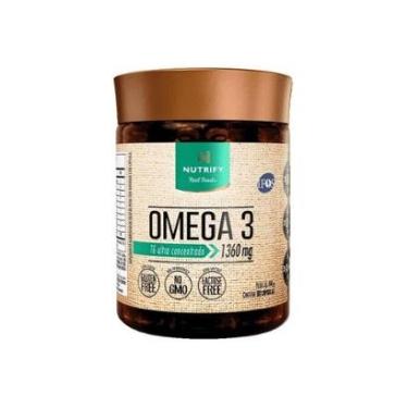 Imagem de Omega 3 1360mg com 60 capsulas Nutrify-Unissex