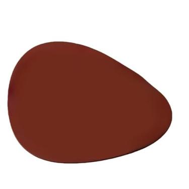 Imagem de Kit Jogo americano para mesa couro + porta copos 40cm x 30cm para Churrasco e Reuniões Brasileiras(Bordô,10)