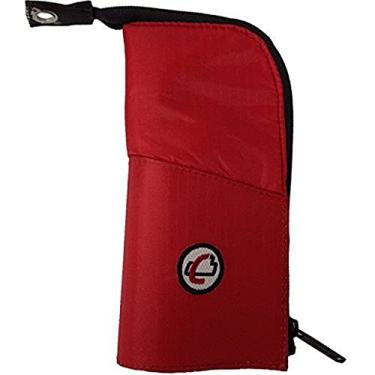 Imagem de Estojo de lápis com zíper Case-it The Cup com ilhós, vermelho, PLP-01-RED