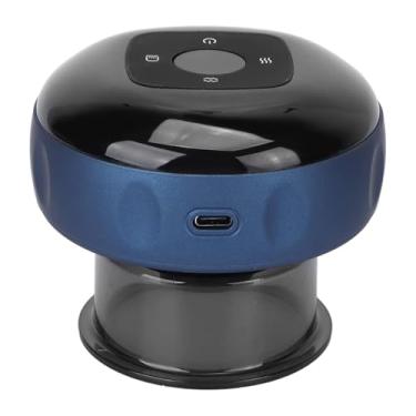 Imagem de Massageador de Terapia Ventosa Elétrica 2-em-1 Ferramenta Gua Sha com Timer Automático 12 Níveis Temperatura e Sucção Ajustável Sem Fio Tipo-C Recarre