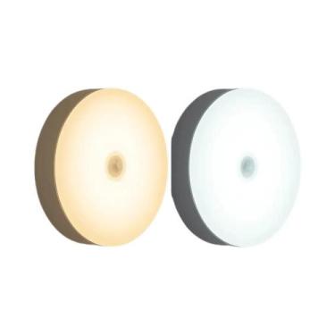 Imagem de Luz Noturna LED Recarregável Com Sensor De Movimento, Lâmpada Magnétic