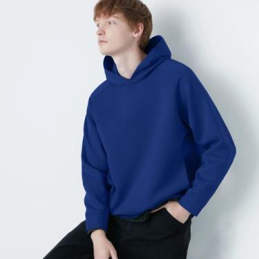 Imagem de Moletom Slim Fitness Com Capuz Unissex Estiloso Para Frio - Slim Fitne