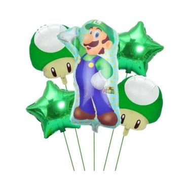 Imagem de Decoração De Balões De Folha Para Festa De Aniversário Infantil Super 