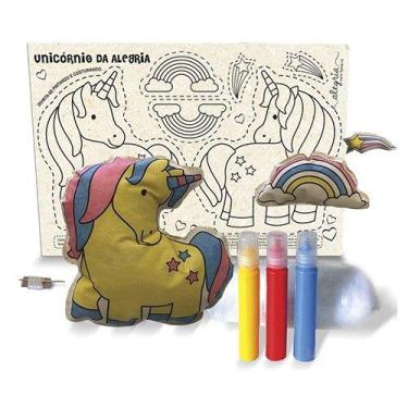 Imagem de Boneca de Pano  Unicórnio da Alegria - Alegria Sem Bateria - Estrela