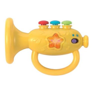 Imagem de Brinquedo Músico Bebê Trompete 3m  0642-NL Winfun